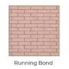 Running Bond Red Isokern Firebricks Full Brick 130 Count- 15461002-130R