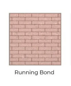 Running Bond Red Isokern Firebricks SOAP Brick 520 Count - 15262002-520R