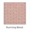 Running Bond Red Isokern Firebricks Full Brick 90 Count - 15461002-90R