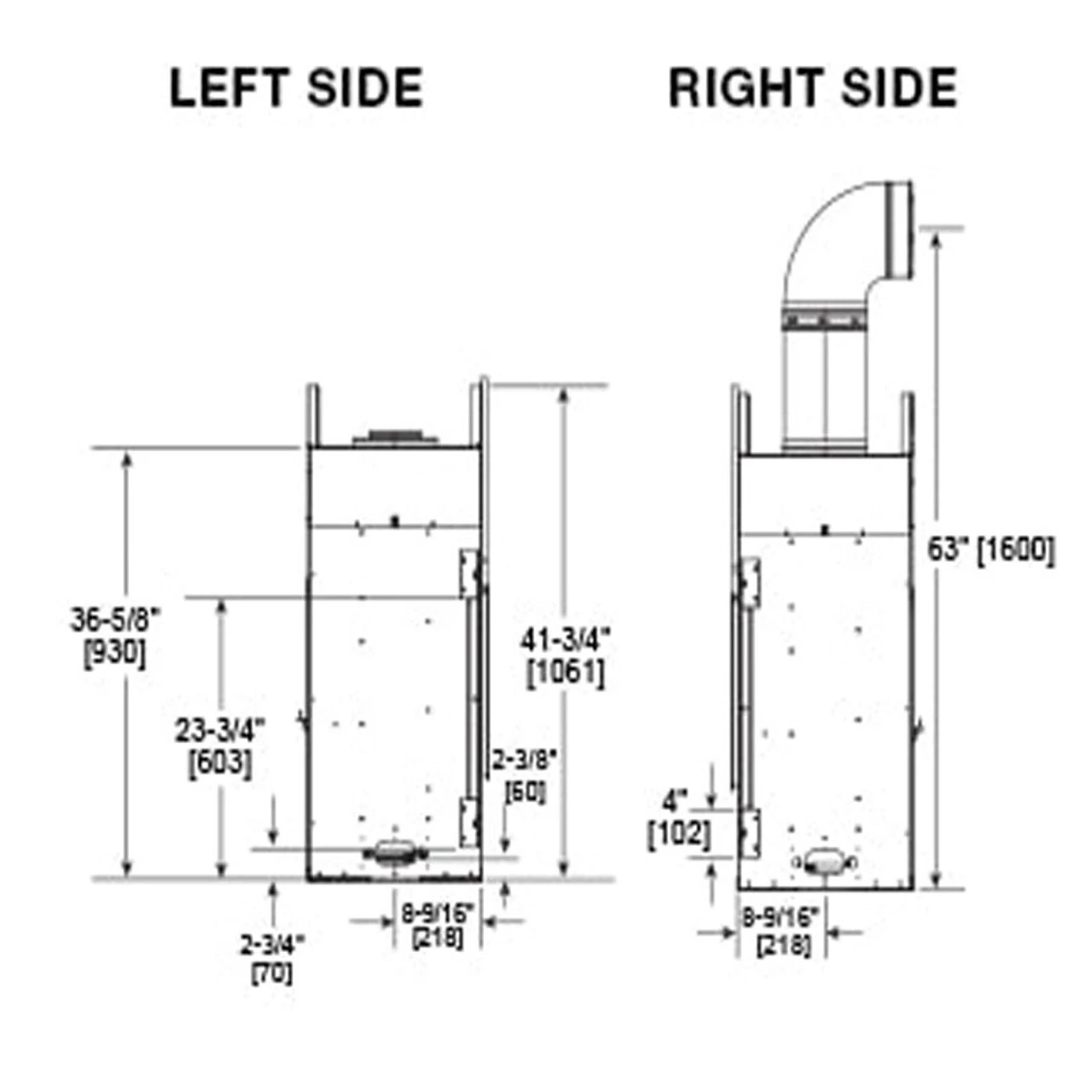 Echelon II 48" Direct Vent Fireplace | Majestic 5 Echelon II 48" Direct Vent Fireplace | Majestic - Image 5