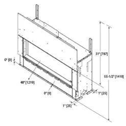 Echelon II 48" Direct Vent Fireplace | Majestic 11 Echelon II 48" Direct Vent Fireplace | Majestic -Fireplace Shop SHERI BHAI 63922.1662980965