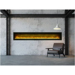 100" Symmetry Series Linear Electric Fireplace - Amantii