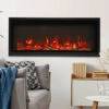 Symmetry Extra Slim Electric Fireplace - Amantii