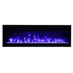 34" Symmetry Series Linear Electric Fireplace - Amantii -Fireplace Shop SYM 50 Mold B Glass IMG 0044 web 43807.1576711552