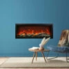 Symmetry Extra Tall Bespoke Electric Fireplace - Amantii