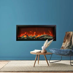 Symmetry Extra Tall Bespoke Electric Fireplace - Amantii