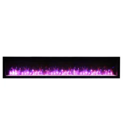 42" Symmetry Series Linear Electric Fireplace - Amantii -Fireplace Shop SYM 88 Purple BYO Glass web 91592.1576711552.1280.1280 34099.1576777915
