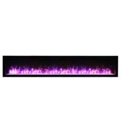 50" Symmetry Series Linear Electric Fireplace - Amantii -Fireplace Shop SYM 88 Purple BYO Glass web 91592.1576711552.1280.1280 34099.1576777915.1280.1280 79732.1576779666