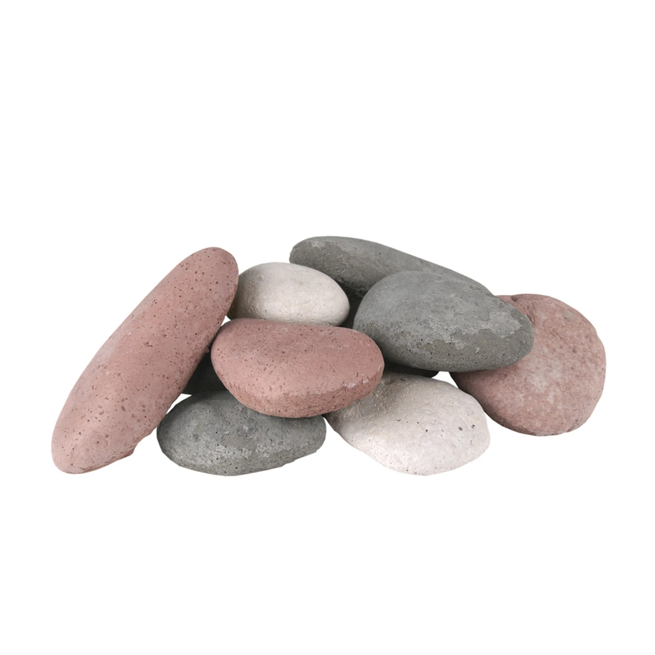 Real Fyre STN-10 River Rock Fyre Stones Assorted 1 Real Fyre STN-10 River Rock Fyre Stones Assorted