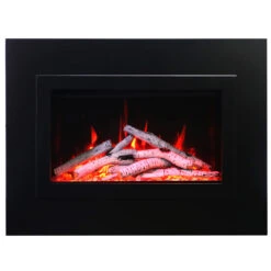 26" Traditional Series Electric Insert Fireplace - Amantii -Fireplace Shop TRD 26 IMG 0343 traditioanal 26 insert with 4 piece trim web 94039.1576632255