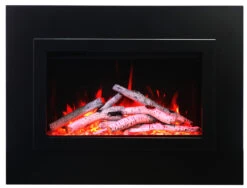 26" Traditional Series Electric Insert Fireplace - Amantii -Fireplace Shop TRD 26 IMG 0345 traditioanal 26 insert with 4 piece trim 37543.1576632256