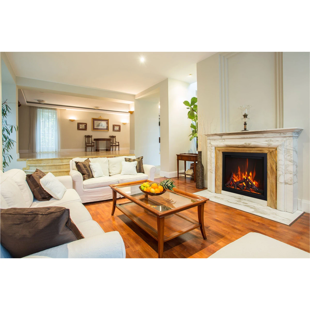 38" Traditional Series Electric Fireplace - Amantii 2 38" Traditional Series Electric Fireplace - Amantii - Image 2