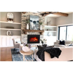 33" Traditional Series Electric Insert Fireplace - Amantii