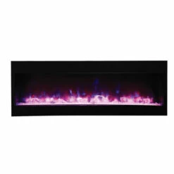 60" Tru-View-XL-DEEP Electronic Fireplace - Amantii -Fireplace Shop Tru72 3colorpurple top light FI Walls 800 56323.1576869167