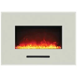 Wall Mount / Flush Mount Smart Electric Fireplace - Amantii 13 Wall Mount / Flush Mount Smart Electric Fireplace - Amantii -Fireplace Shop WMFM 26 yellow Ember WHITE 1200 18644.1654003462