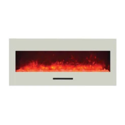 50" Electric Fireplace WM-FM-50-BG- Amantii -Fireplace Shop WMFM 50 BG YO Salt White 800 61101.1562174145