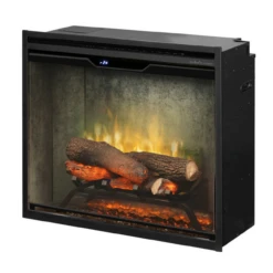 Dimplex 24" Revillusion Deluxe Built-In Electric Firebox -Fireplace Shop X RBF24DLXWC 1 06530.1677622145