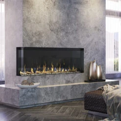 Dimplex Ignite XL Bold 60" Built-in Linear Electric Fireplace -Fireplace Shop XLF5017 XD Left Lifestyle 1280 24475 60508.1677888706