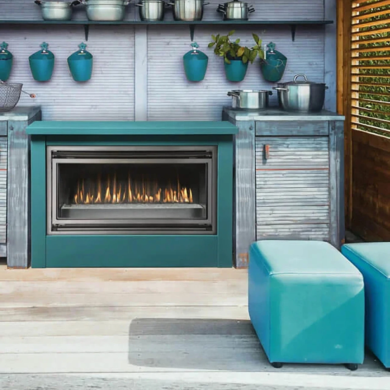 42" Mahana Ventless Fireplace - Montigo 1 42" Mahana Ventless Fireplace - Montigo