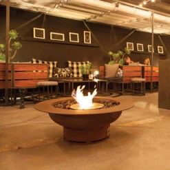 Ecosmart AB8 Round Ethanol 14" Burner - ESF.3.B.AB8 -Fireplace Shop ab8 ethanol burner farmers daughter 2.jpg 55097.1656421587