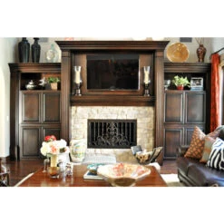 Arcadia Rectangular Fireplace Door - Wrought Iron -Fireplace Shop arcadia 10 rectangular fireplace door web2 23413.1581639489