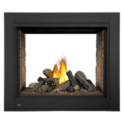 Ascent Multi-View See Through Fireplace With Log Set Burner Assembly - Napoleon -Fireplace Shop ascent multi view 2 sided log BHD4PSTN MainPadded 1000px 83974.1640095290
