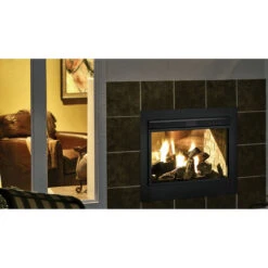 Twilight 36" Indoor/Outdoor See-Through Gas Fireplace | Majestic -Fireplace Shop b 47004.1663838771