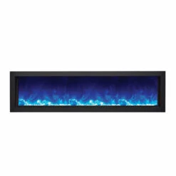 60" Panorama Deep Electric Fireplace BI-60-DEEP - Amantii -Fireplace Shop bi 60 deep electric fireplace blue fIame 12198.1577124708