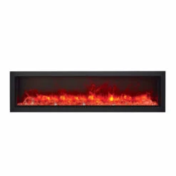 60" Panorama Deep Electric Fireplace BI-60-DEEP - Amantii -Fireplace Shop bi 60 deep electric fireplace orange fIame 12332.1577124708