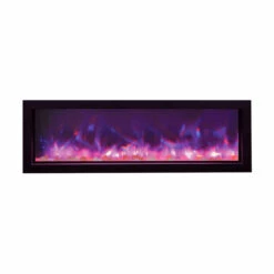 72" Panorama Slim Electric Fireplace BI-72-SLIM - Amantii -Fireplace Shop bo flame salt web 89953.1567098043