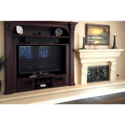 Camellia Rectangular Fireplace Door - Wrought Iron -Fireplace Shop camelia 49 fireplace door web1 45307.1655848294