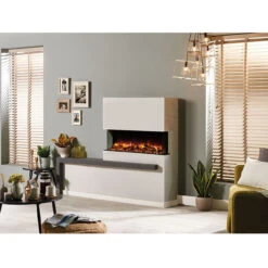 Skope 43" Built-in 3 Sided Electric Fireplace E110 - Regency