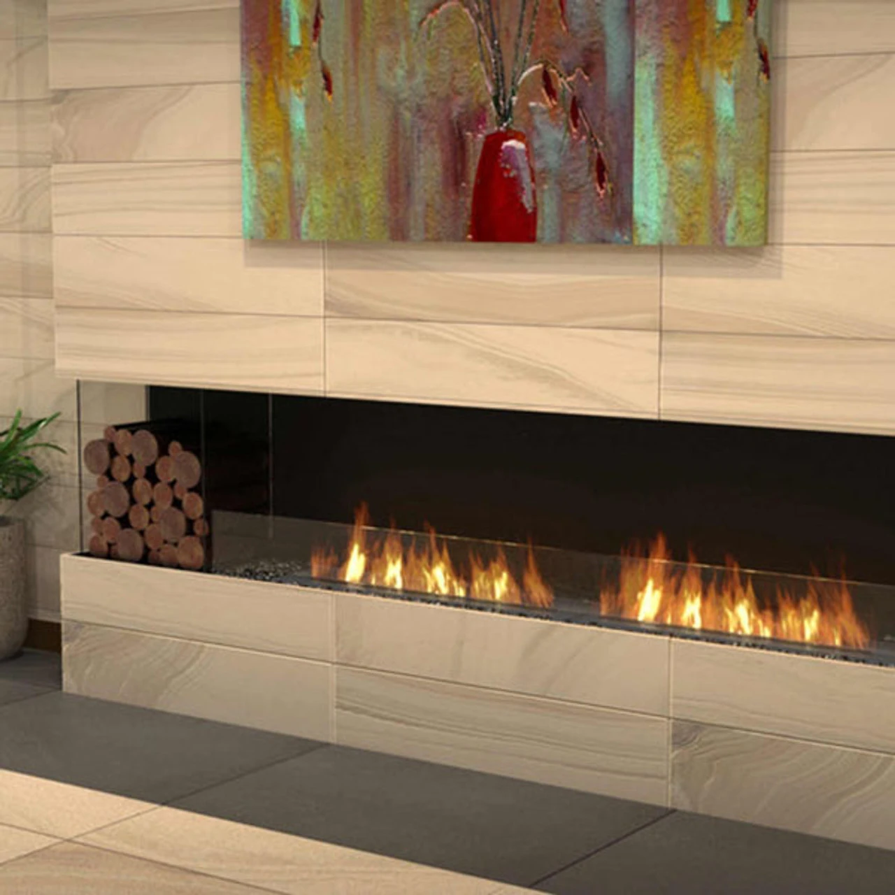Flex Bay Bioethanol Fireplace Insert | EcoSmart Fire 5 Flex Bay Bioethanol Fireplace Insert | EcoSmart Fire - Image 5