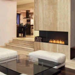 Flex Left Corner Bioethanol Fireplace Insert | EcoSmart Fire