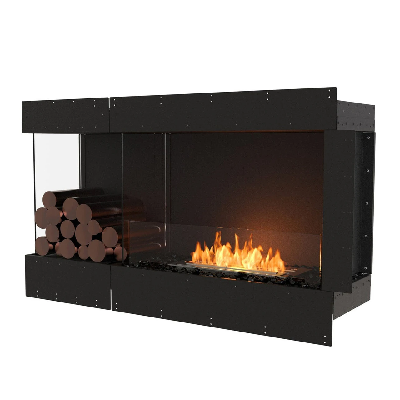 Flex Left Corner Bioethanol Fireplace Insert | EcoSmart Fire 5 Flex Left Corner Bioethanol Fireplace Insert | EcoSmart Fire - Image 5