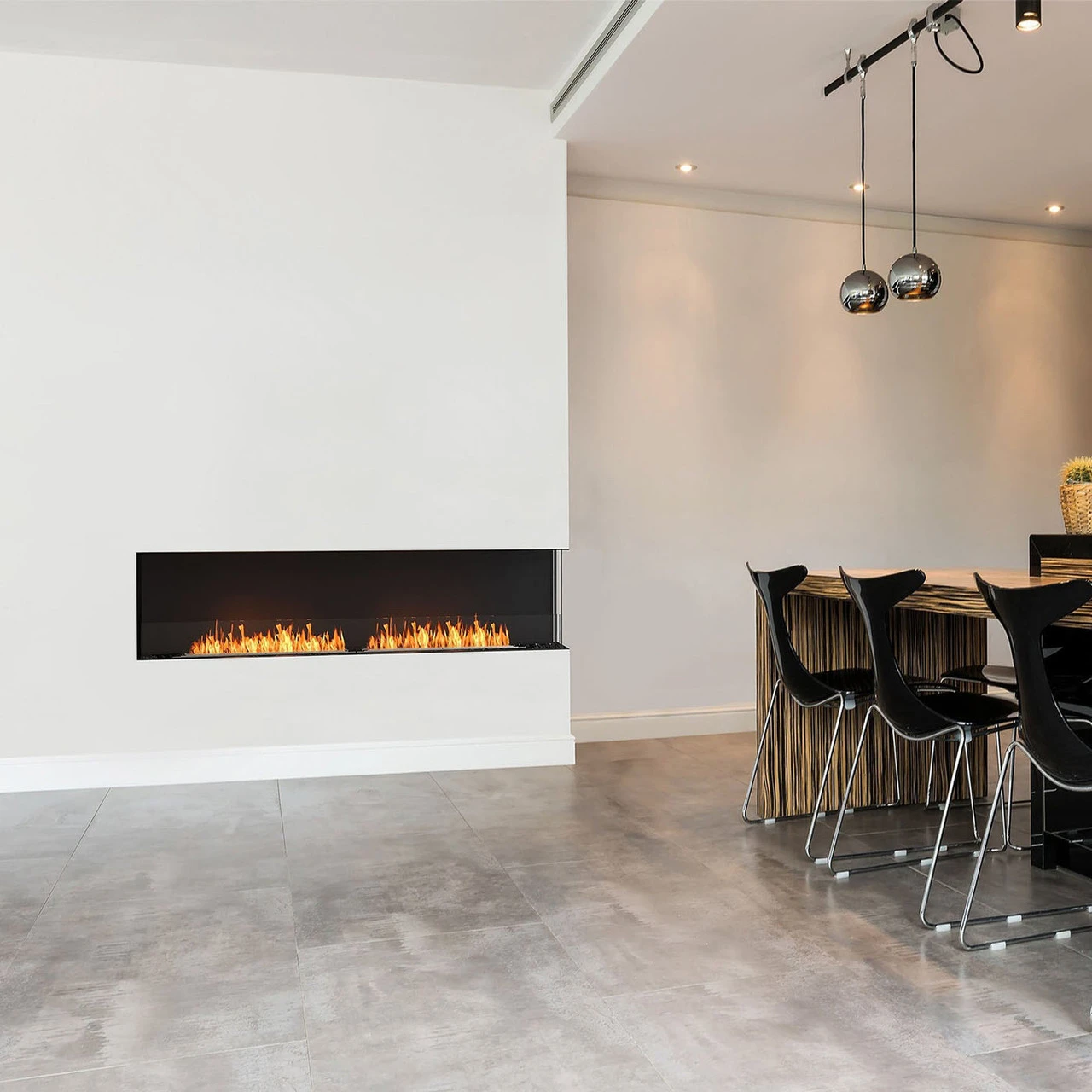 Flex Right Corner Bioethanol Fireplace Insert | EcoSmart Fire 2 Flex Right Corner Bioethanol Fireplace Insert | EcoSmart Fire - Image 2