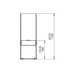 Ghost Ethanol Free Standing Fireplace - EcoSmart -Fireplace Shop ecosmart fire ghost designer fireplace front web 99205.1656425574