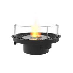 Round 20 Fire Pit Kit | EcoSmart Fire -Fireplace Shop ecosmart fire round 20 fire pit kit black safety tray.jpg result 64193.1656589314