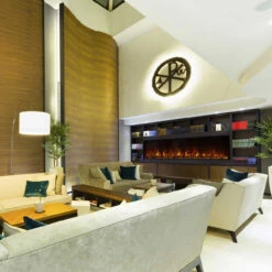 El 80 Electric Fireplace | EcoSmart Fire -Fireplace Shop el 80 electric fireplace insert electric fireplace lobby web 19779.1602008841