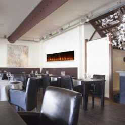 El 80 Electric Fireplace | EcoSmart Fire -Fireplace Shop el 80 electric fireplace insert electric fireplace restaurant web 66324.1602008841