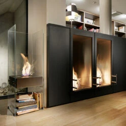 Ghost Ethanol Free Standing Fireplace - EcoSmart -Fireplace Shop firebox 450ss single sided fireplace insert merkmal showroom.jpg 67202.1656425606