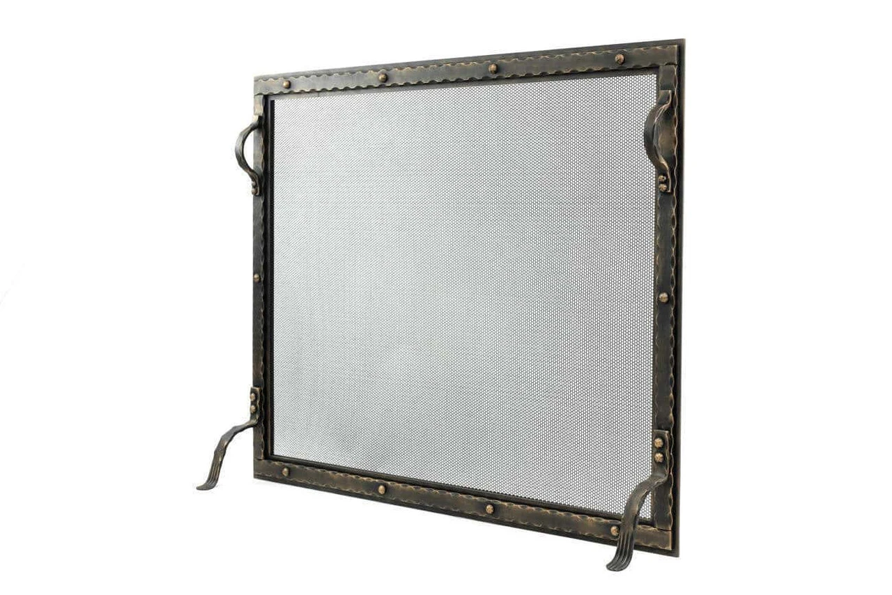 Blacksmith Freestanding Fireplace Screen| AMS Fireplace 3 Blacksmith Freestanding Fireplace Screen| AMS Fireplace - Image 3