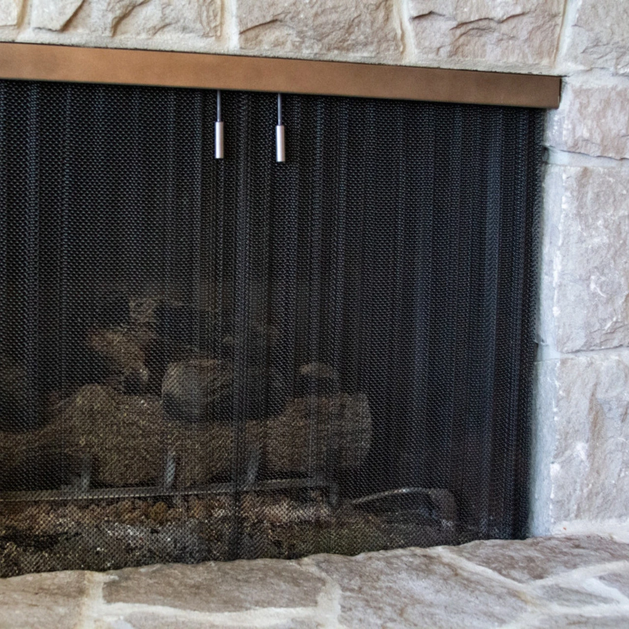 Formed Metal Fireplace Screen Systems| Cascade Home Decor 1 Formed Metal Fireplace Screen Systems| Cascade Home Decor