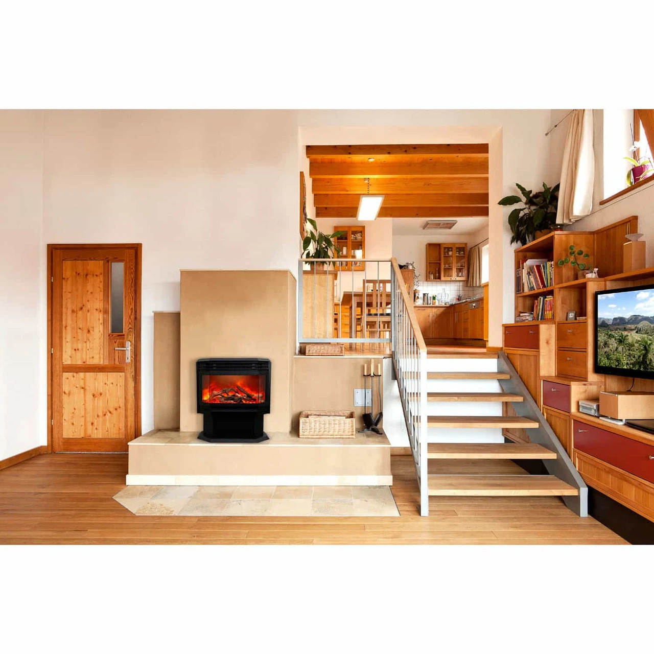 Free Stand Electric Fireplace FS-26-922 - Amantii 3 Free Stand Electric Fireplace FS-26-922 - Amantii - Image 3