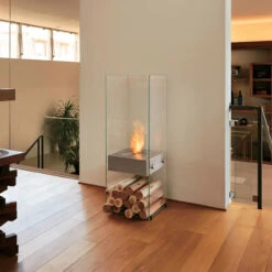 Ghost Ethanol Free Standing Fireplace - EcoSmart -Fireplace Shop ghost designer fireplace commercial space ghost.jpg 10015.1656425594