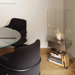 Ghost Ethanol Free Standing Fireplace - EcoSmart -Fireplace Shop ghost designer fireplace merkmal showroom 01.jpg 81022.1656425591