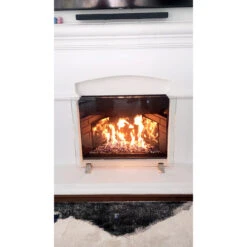 Manhattan Modern Freestanding Glass Fireplace Screen | AMS Fireplace -Fireplace Shop glass screen clear fireplace web 53144.1582745425