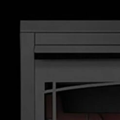 Black Zen Decorative Safety Barrier For GX42 Fireplace - Napoleon