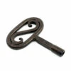 Traditional Fireplace Key - Dark Bronze