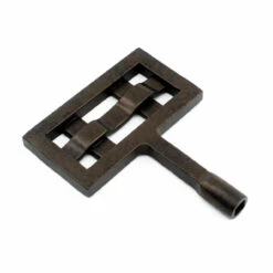 Square Knit Fireplace Key - Dark Bronze
